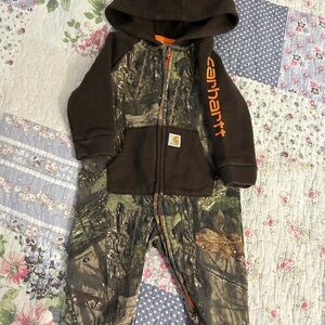 Carhartt Woodland Camo Baby Outfit